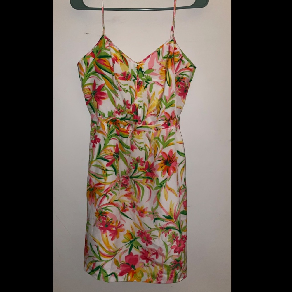 J. Crew Floral Print Dress